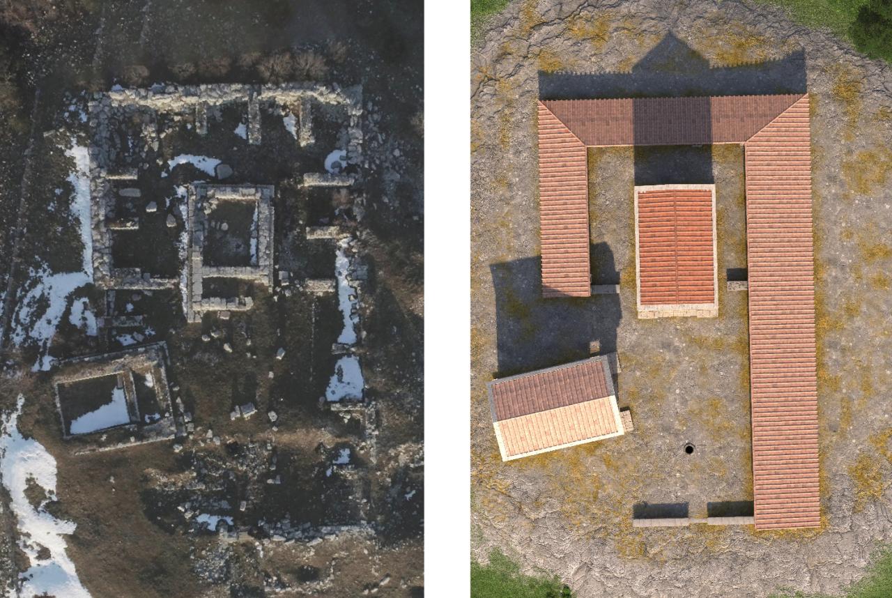 Sito di Torre Maggiore, ora e ricostruzione 3D 